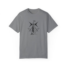 Master Mason Craft T-Shirt - United Kingdom Beacon of Brotherhood - Bricks Masons