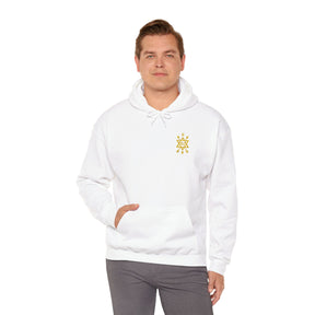 Order of the Secret Monitor Hoodie - Heavy Blend Embroidered Chest Detail - Bricks Masons