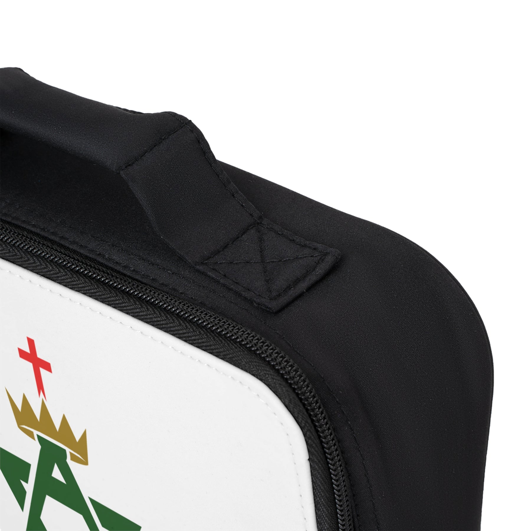 Allied Masonic Degrees Lunch Bag - White & Green Fully Insulated - Bricks Masons