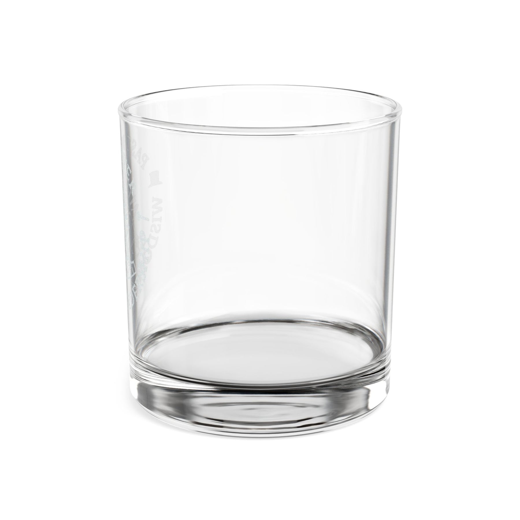 Past Master Blue Lodge Whiskey Glass - Wisdom Leadership S&C Quadrant Sun Emblem - Bricks Masons