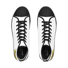 Daughters of Sphinx Sneaker - High Top Black & White - Bricks Masons
