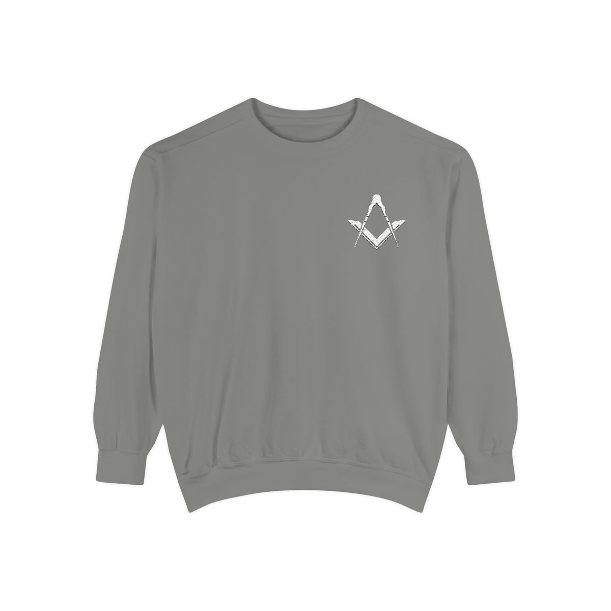 Master Mason Blue Lodge Sweatshirt - Embroidered Square & Compass - Bricks Masons
