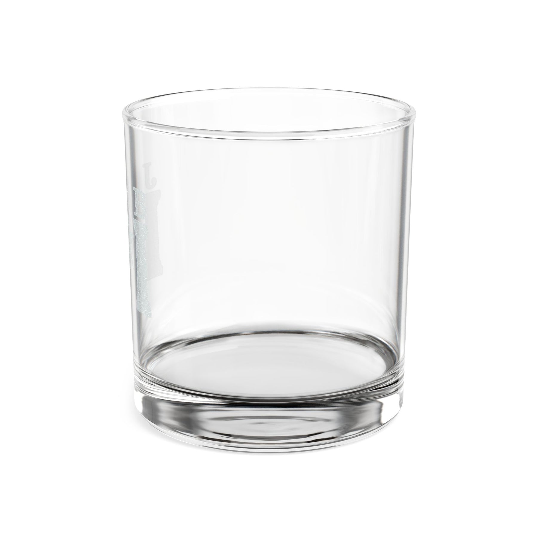 Vaso de whisky de la Logia Azul de Maestro Masón - Escuadra y compás con dos pilares J&amp;B