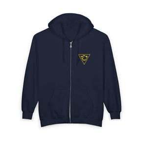 Grand Tiler of Solomon Hoodie - Everyday Wear Zip Up Jacket - Bricks Masons