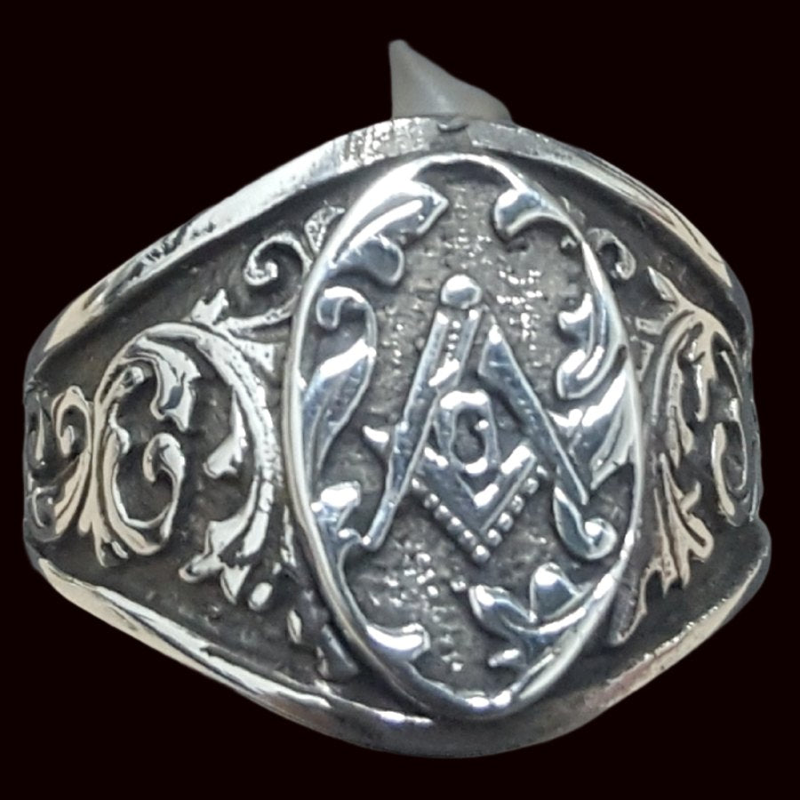 Small Masonic Ring Ideal for Women 1.2 x 0.7 cm Art 79 - Bricks Masons