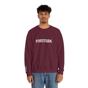 Master Mason Blue Lodge Sweatshirt - Fortitude Endure with Courage Square & Compass - Bricks Masons
