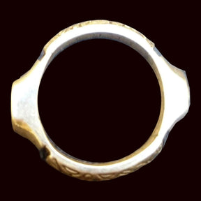 King Solomon Ring According to Saint Cyprian In Silver Art 802 - Bricks Masons