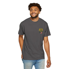 Master Mason Blue Lodge T-Shirt - Veteran Mason Garment-Dyed Tee - Bricks Masons