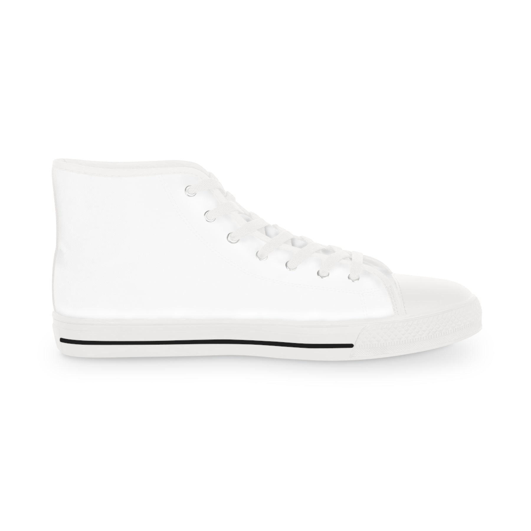 LOCOP Sneaker - High Top Black & White Purple Emblem - Bricks Masons