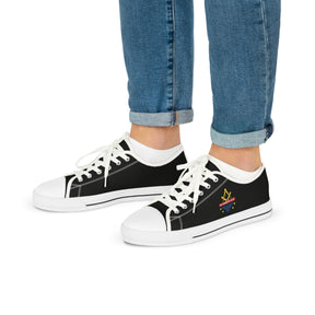 National Sojourners Sneaker - Low Top Sneaker Black & White - Bricks Masons