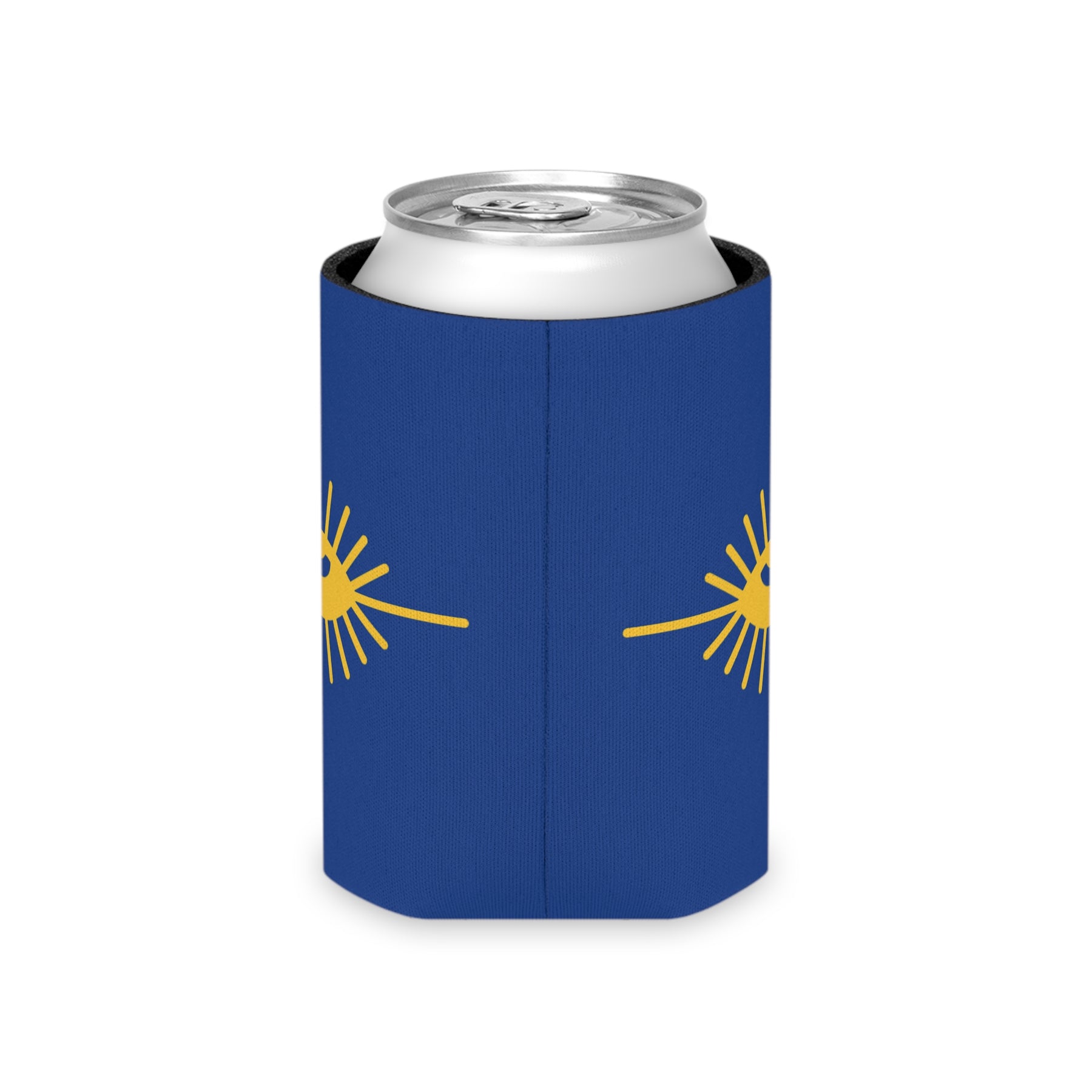 Knights of the All Seeing Eye Can Cooler - Blue & Gold - Bricks Masons