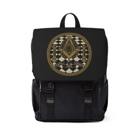 Master Mason Blue Lodge Backpack - Faith Hope Charity - Bricks Masons