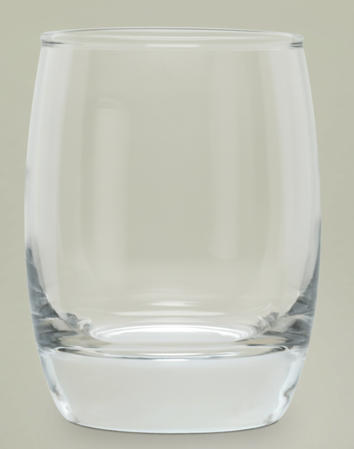 Vaso de whisky de la Logia Azul de Maestro Masón - S&amp;C G con pilares y luz radiante