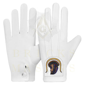 DOI Gloves - White Cotton