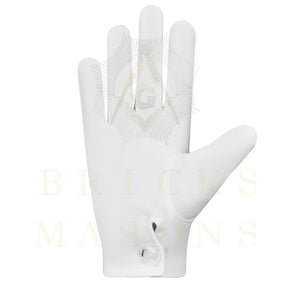 DOI Gloves - White Cotton
