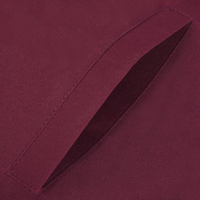 Worshipful Master Emulation Rite Apron - Turquoise & Maroon Moire with Gold Triple Taus