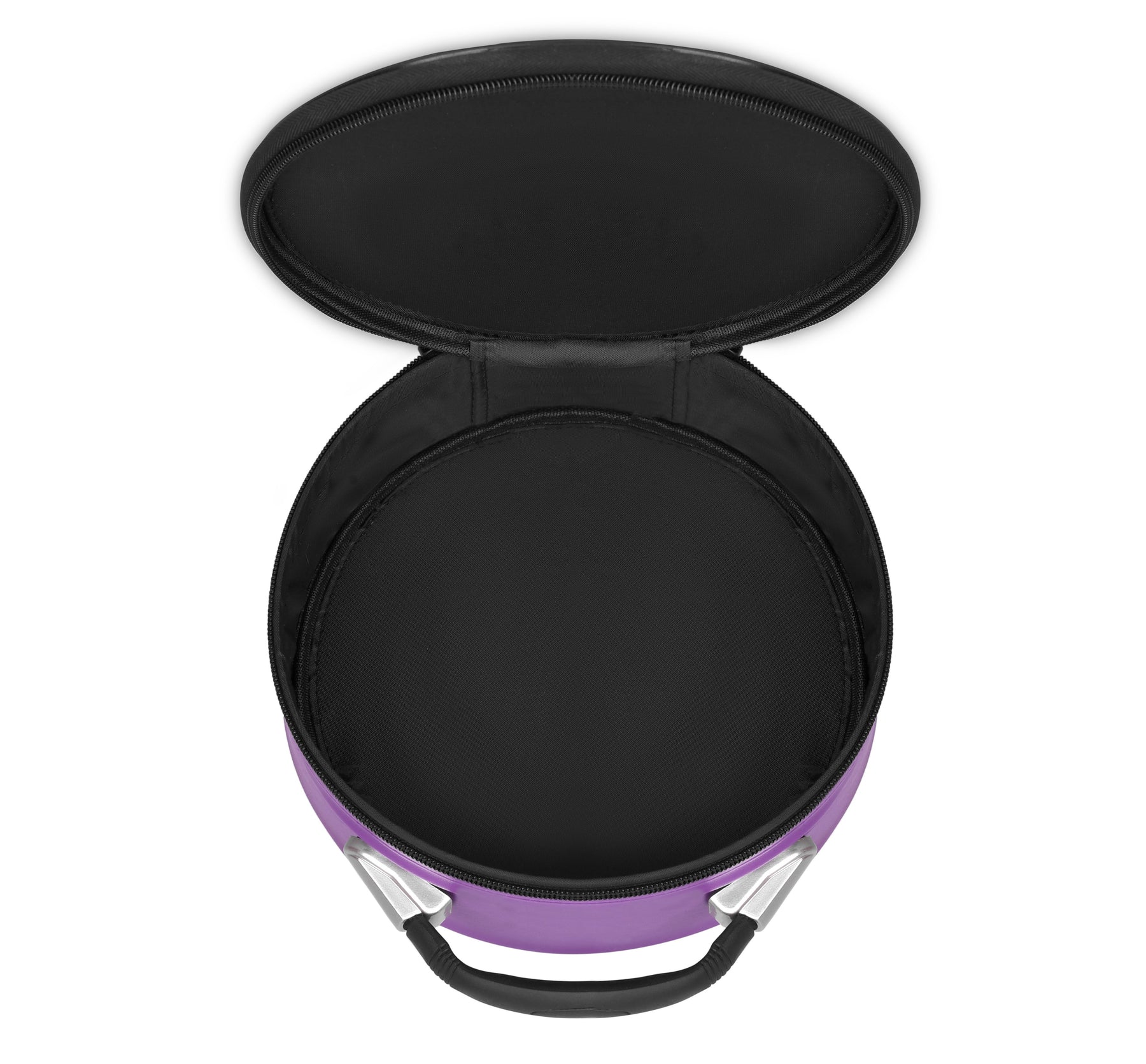 Universal Crown Cap Case - Purple Imitation Leather Customizable - Bricks Masons