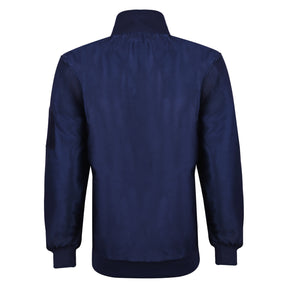 33rd Degree Scottish Rite Jacket - Wings Up Nylon Blue Color With Gold Embroidery - Bricks Masons