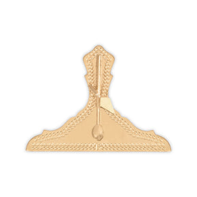 Deputy Master Royal & Select Masters Officer Collar Jewel - Gold Plated Trowel & Level - Bricks Masons