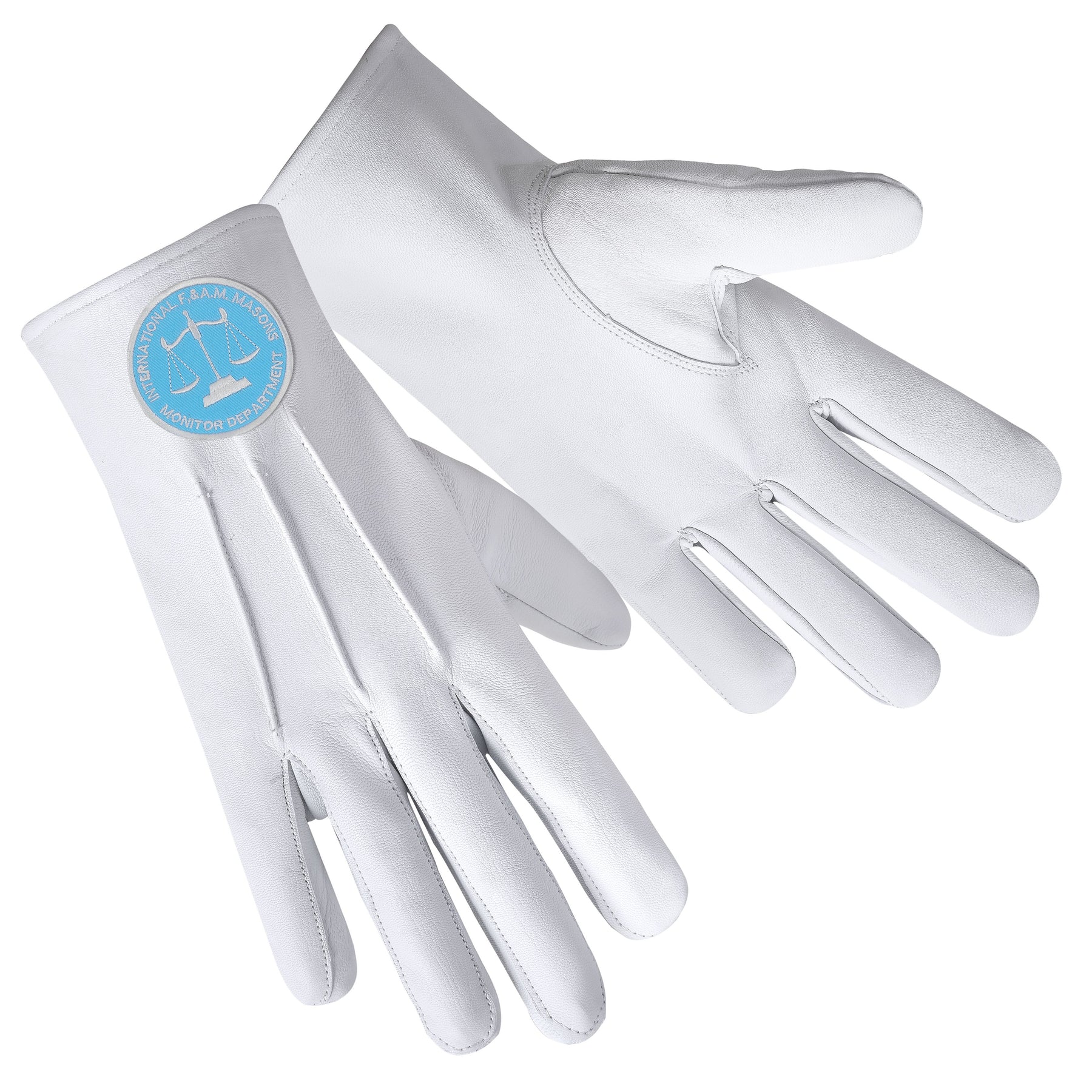 International Masons Glove - Monitor Department White Leather - Bricks Masons