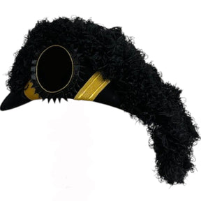 Past Grand Commander Knights Templar Chapeau - All Black Plumes