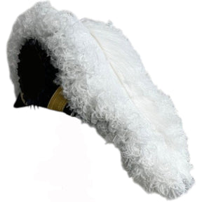 Grand Commander Knights Templar Chapeau - All White Plumes