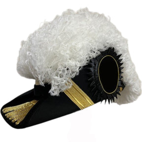 Grand Commander Knights Templar Chapeau - All White Plumes
