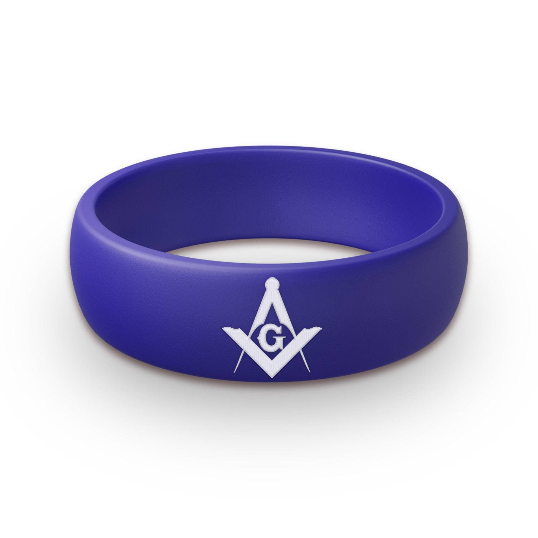 Master Mason Blue Lodge Ring - 2 Silicone Rubber Rings