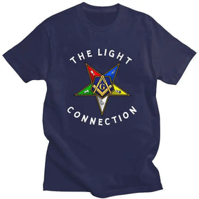 Worthy Patron OES T-Shirt - Men’s Short Sleeve Cotton Various Colors - Bricks Masons