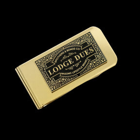 Masonic Money Clip - Lodge Dues