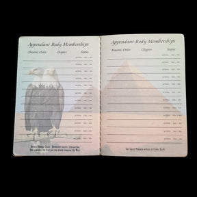 Master Mason Blue Lodge Passport - Blue & Gold Square & Compass - Bricks Masons