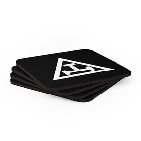 Royal Arch Chapter Coaster - Black & White