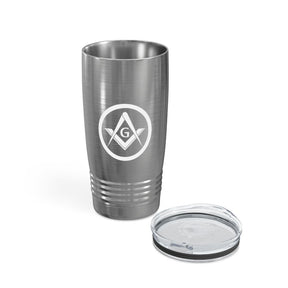 Master Mason Blue Lodge Ringneck Tumbler - 20oz Square & Compass G