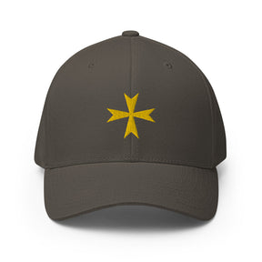 Order Of Malta Commandery Baseball Cap - Golden Embroidery