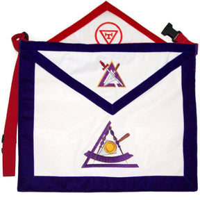 Past High Priest & Past Illustrious Master & Royal Arch Chapter & Council Apron - Reversible