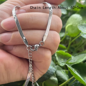 Ancient Egypt Necklace - Stainless Steel - Bricks Masons