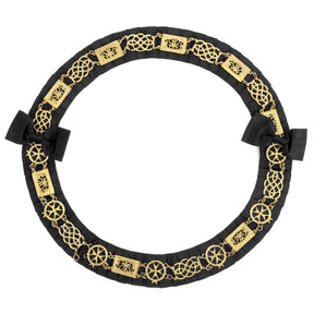 Grand Officers Malta Regulation Chain Collar - Gold Plated - Bricks Masons