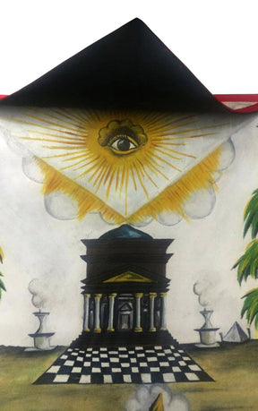 Hand-Painted Apron - Various Sizes - Bricks Masons