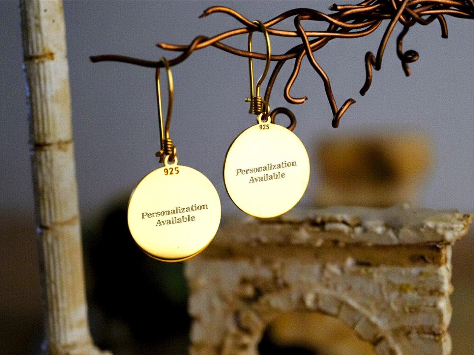 Scottish Rite Earrings - Double Headed Eagle With G - Bricks Masons