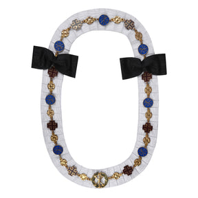 Knight Commander Red Cross of Constantine Chain Collar - Gold Plated Jewels - Bricks Masons