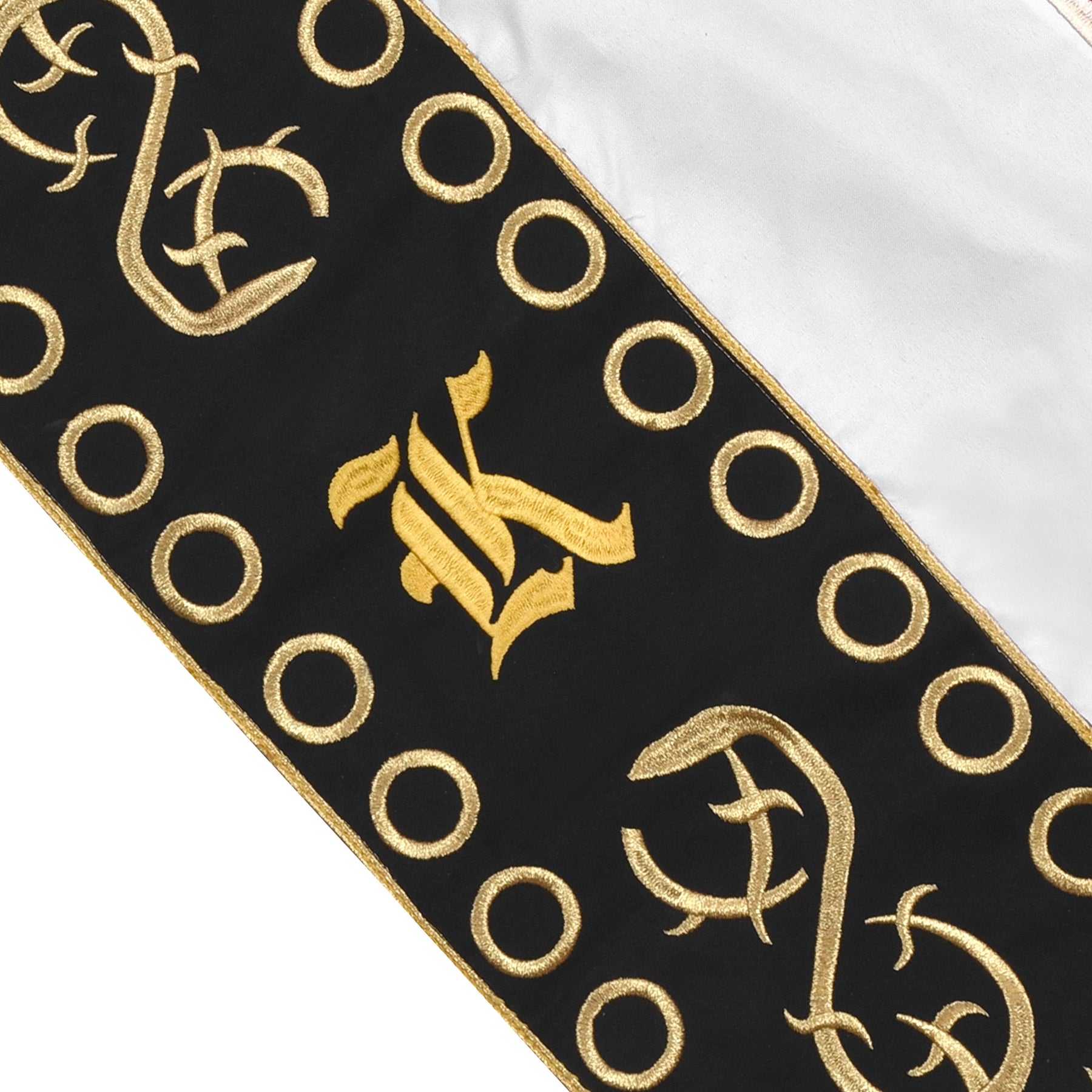 Knights Templar Banner - Machine Embroidery Fully Customizable