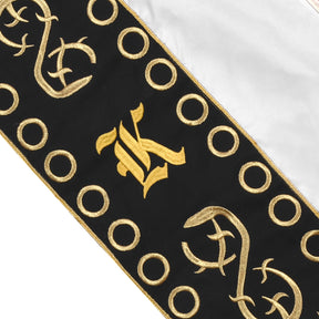 Knights Templar Banner - Machine Embroidery Fully Customizable