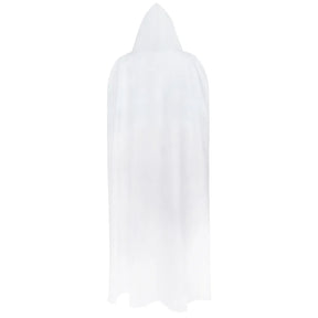 Knights Templar Cloak - White & Black Polyester