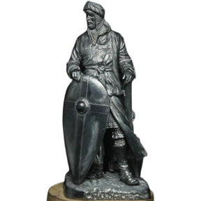 Knights Templar Figurine - Metal Silver Color