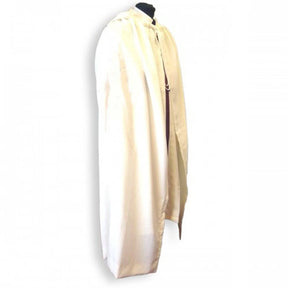 Knights Templar English Regulation Mantle - White with Maroon Cross - Bricks Masons