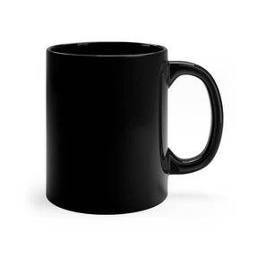 Knights Templar Mug - Black & White 11oz - Bricks Masons