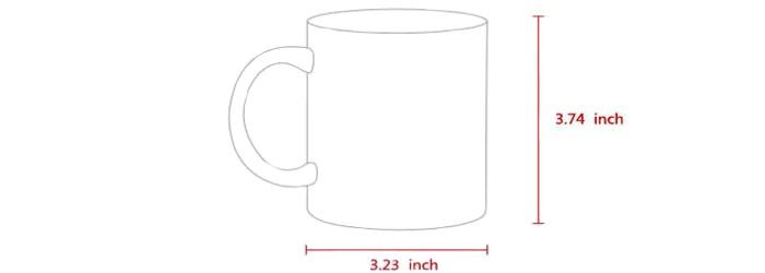 Knights Templar Commandery Mug - Heat Morphing Black - Bricks Masons