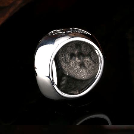 Knights Templar Ring - Silver - Bricks Masons