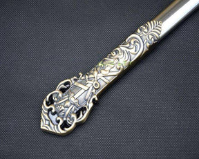 Knights Templar Sword - Brass Gold 38" - Bricks Masons