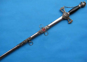 Knights Templar Sword - Eagle Guard Chain 37.5" - Bricks Masons